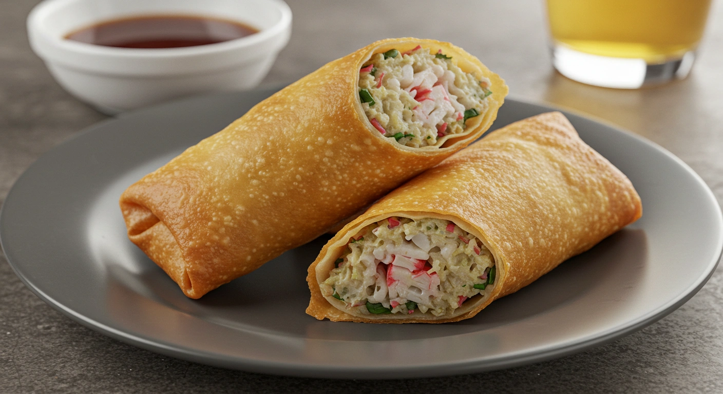 Crab Cake Egg Rolls - tertiary view